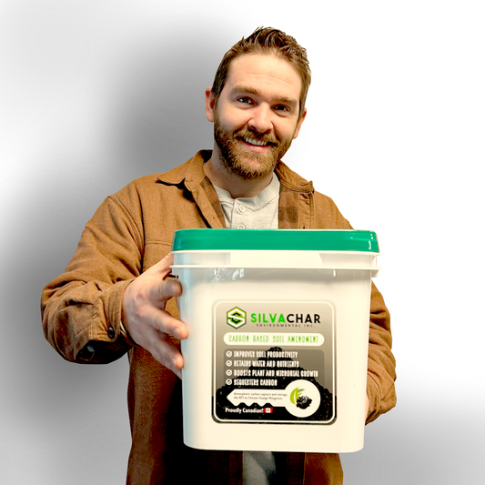 10 L Biochar <2 mm Bucket for Gardens and Lawns - 30% more Biochar